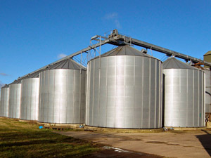 Бункера (силосы) для сыпучих материалов