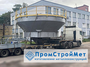 Водонапорная башня с объемом бака 50 куб.м.