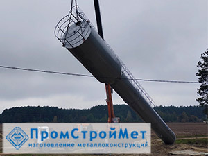 Водонапорная башня Рожновского с объемом бака 50 куб.м.