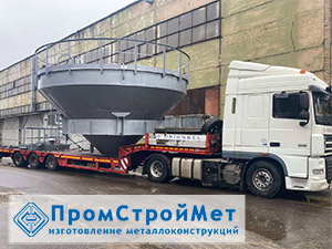 Водонапорная башня с объемом бака 50 куб.м.