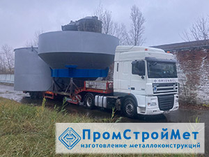 Бесшатровая водонапорная башня с баком 175 куб.м.