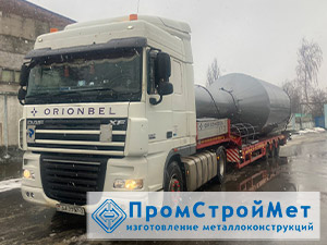 Водонапорная башня Рожновского объемом 50 куб.м.