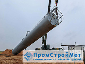 Водонапорная башня Рожновского объемом 140 куб.м.