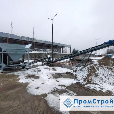 Комплекс по сортировке песка с солью