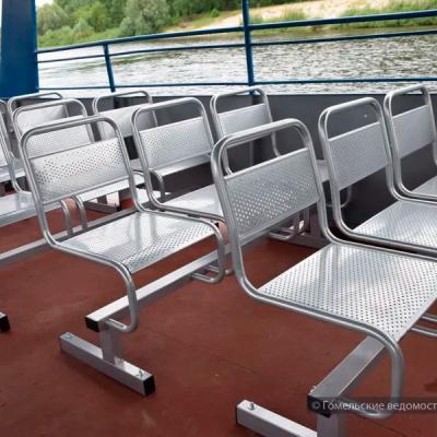 Ремонт теплохода ПТ-02 и причального понтона ПП-034