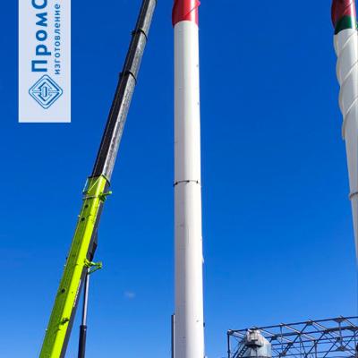 Труба дымовая высотой 60 метров