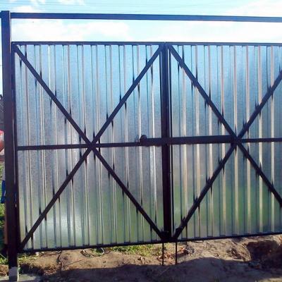 Ворота и калитка металлические