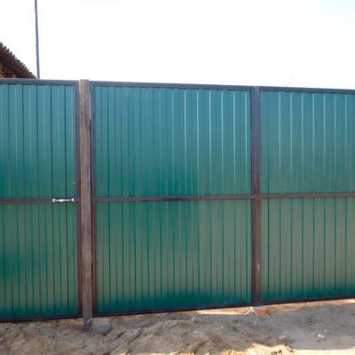 Ворота и калитка металлическая